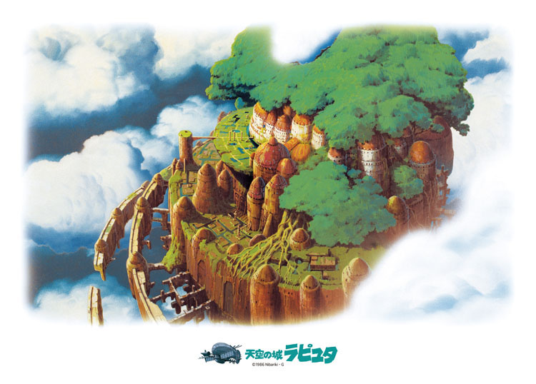 Ens 500 252 天空の城ラピュタ 天空の城 500ピース エンスカイ の商品詳細ページです 日本最大級のジグソーパズル通販専門店 ジグソークラブ