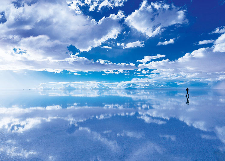 Epo 05 093 風景 天空の鏡ウユニ塩湖 ボリビア 500ピース エポック社 の商品詳細ページです 日本最大級のジグソーパズル通販専門店 ジグソークラブ