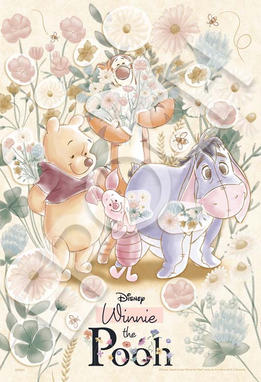 Winnie the Pooh -In the Meadow Garden-i܂̃v[j i܂̃v[j@300s[X@WO\[pY@EPO-73-401