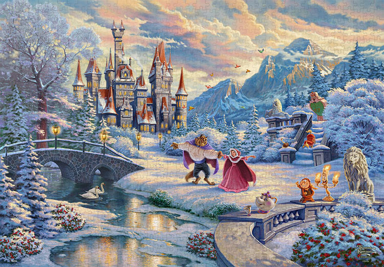 Beauty and the Beast's Winter Enchantment iƖbj@1000s[X@WO\[pY@TEN-D1000-072