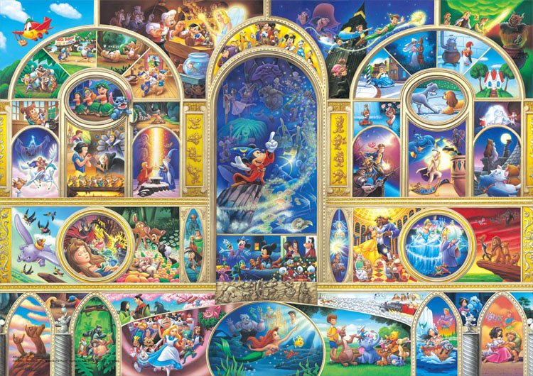 Ten Dw1000 405 ディズニー ディズニー オールキャラクター ドリーム ミッキー 1000ピース テンヨー の商品詳細ページです 日本最大級のジグソーパズル通販専門店 ジグソークラブ