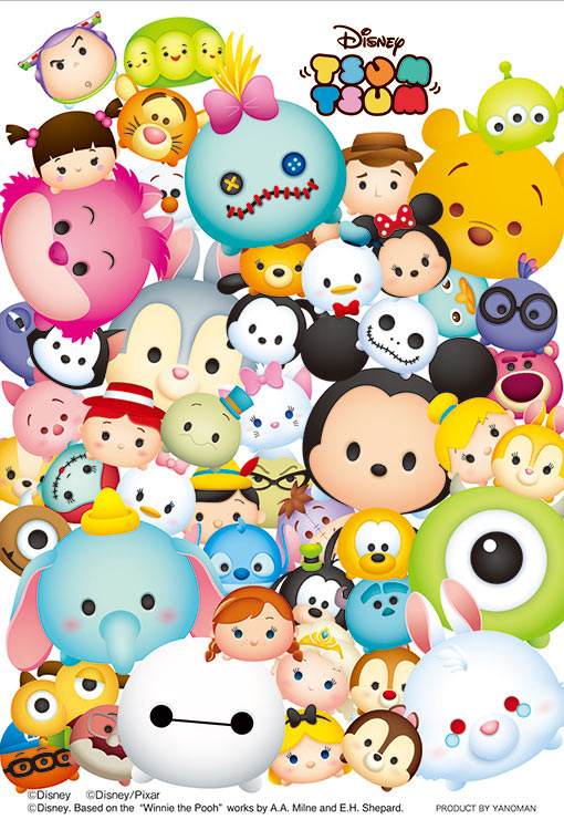 Yam 97 74 ディズニー ツムツム たくさん オールキャラクター 70ピース やのまん の商品詳細ページです 日本最大級のジグソーパズル通販専門店 ジグソークラブ