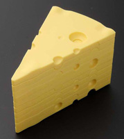 BEV-GPZ-014　おいしいパズル　チーズ　10ピース　立体パズル