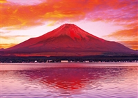 霊峰赤富士（風景）　600ピース　ジグソーパズル　BEV-66-164　［CP-NI］［CP-FJ］