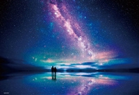 星空のウユニ塩湖（風景）　1000マイクロピース　ジグソーパズル　BEV-M81-566　［CP-FO］