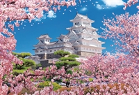 桜風の姫路城（風景）　1000ピース　●予約　ジグソーパズル　BEV-1000-013