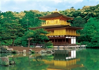 EPO-01-062　世界遺産　新緑の金閣寺-京都　108ピース　ジグソーパズル