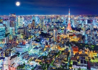 煌めく東京の夜-東京（風景）　2000スーパースモールピース　ジグソーパズル　EPO-54-018　［CP-NI］