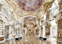 EPO-79-457s　風景　オーストリア アドモント修道院図書館　1000ピース　ジグソーパズル