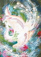 鳳凰の魔法の羽（日本画・吉祥柄）　500ピース　ジグソーパズル　EPO-79-502s　［CP-KI］