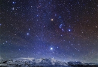 YAM-03-912　KAGAYA　星降る夜　北海道十勝岳とふたご座流星群　 300ピース　ジグソーパズル