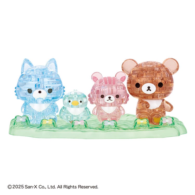 チャイロイコグマとおともだち (リラックマ) 76ピース BEV-50315 W155xH180xD70mm