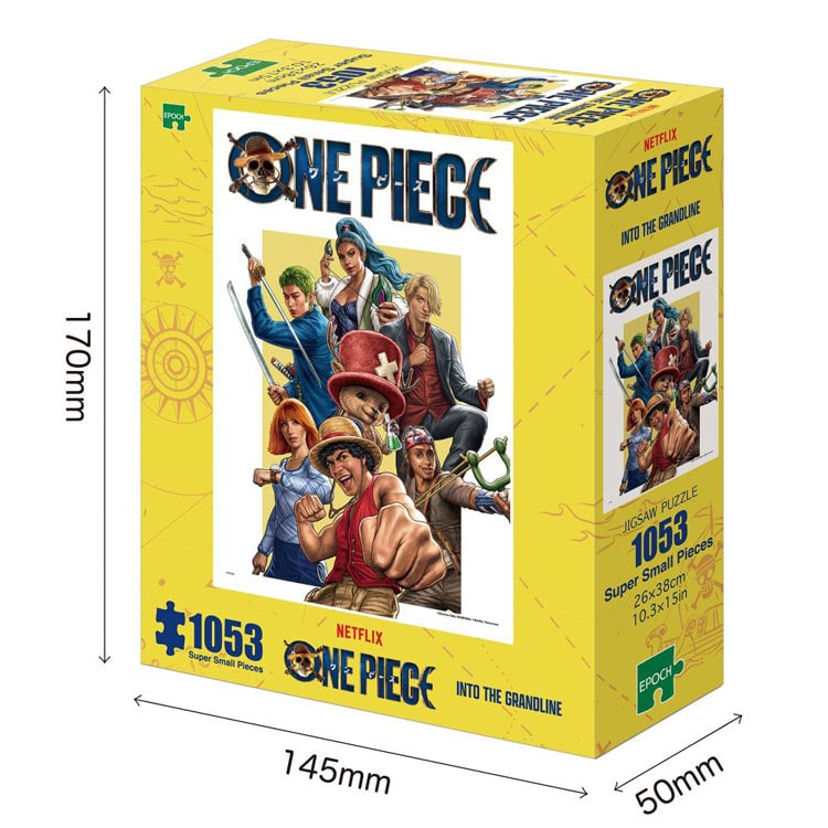 Netflixシリーズ「ONE PIECE」イントゥ ザ・グランドライン (ワンピース) 1053ピース ジグソーパズル EPO-32-618s 26×38cm