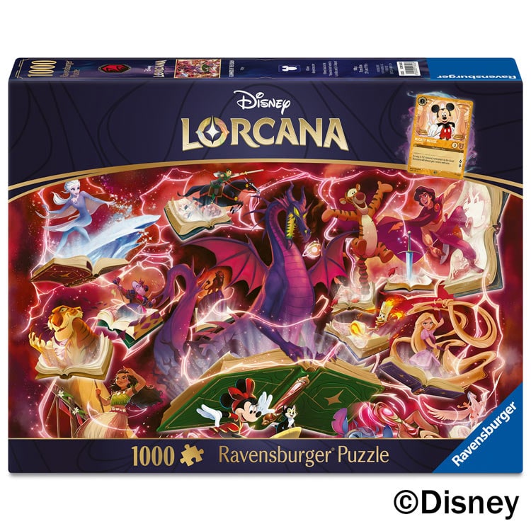 ディズニー・ロルカナ・パズル:ルビー (オールキャラクター) 1000ピース ジグソーパズル RAV-016243 50×70cm