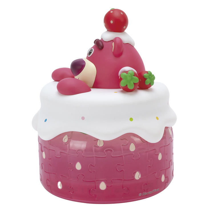 3D立体パズル キャンディポット / ロッツォ (球体パズル) 64ピース YAM-2400-06 13×9.7×9.7cm