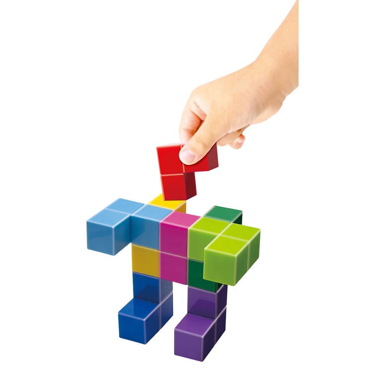 チャチャキューブ L ジグソーパズル MSD-539-1719 W60×H60×D60mm