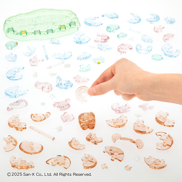 チャイロイコグマとおともだち (リラックマ) 76ピース BEV-50315 W155xH180xD70mm