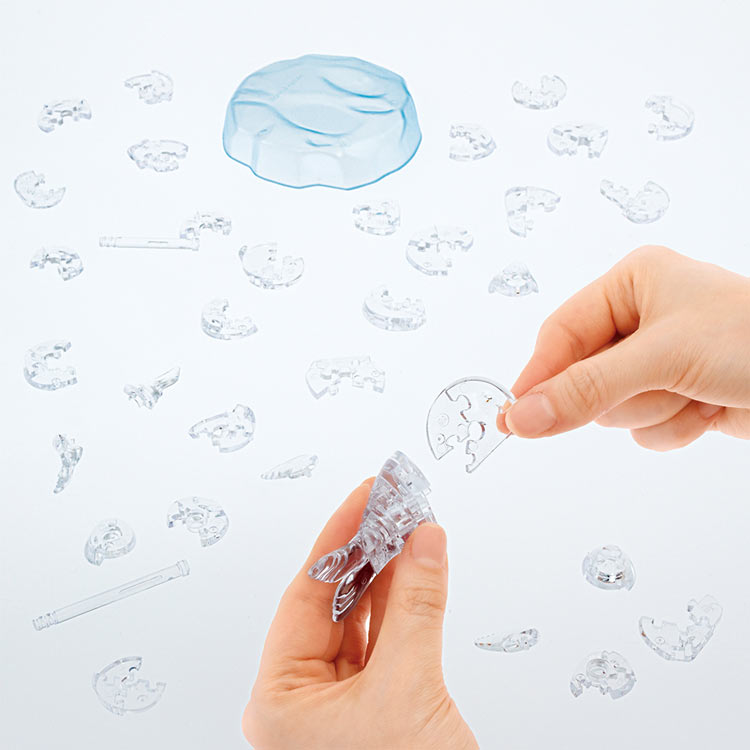 ベビーアザラシ (クリスタルパズル) 41ピース BEV-50318 W9.5×H17.5×D4.8cm