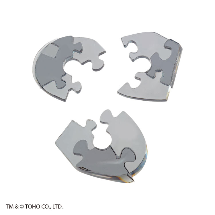 ゴジラ - 発光ver. - (クリスタルパズル) 71ピース BEV-50323 W110×H175×D56mm