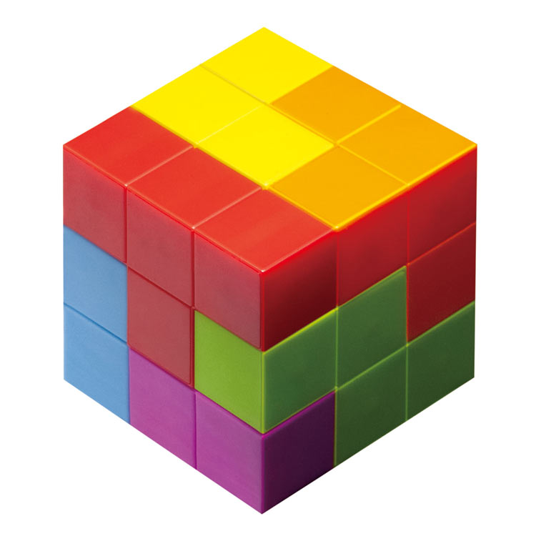 チャチャキューブ ベーシック ジグソーパズル MSD-539-1703 W60×H60×D60mm