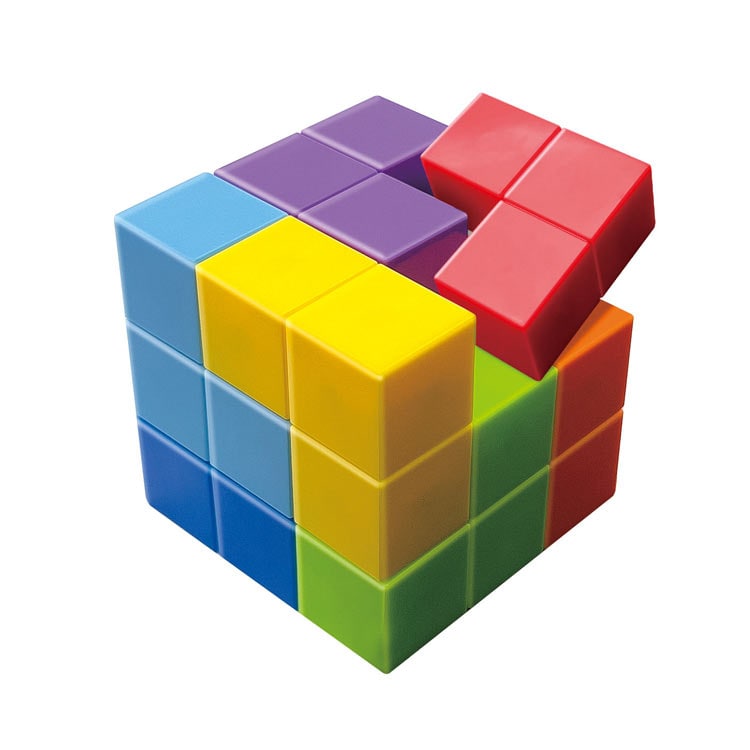 チャチャキューブ L ジグソーパズル MSD-539-1719 W60×H60×D60mm