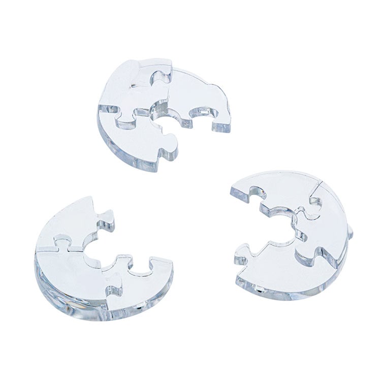 ベビーアザラシ (クリスタルパズル) 41ピース BEV-50318 W9.5×H17.5×D4.8cm