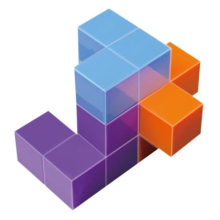 チャチャキューブ ベーシック ジグソーパズル MSD-539-1703 W60×H60×D60mm