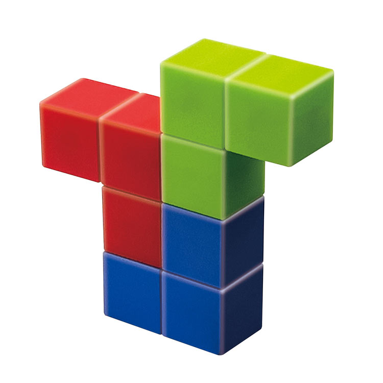 チャチャキューブ L ジグソーパズル MSD-539-1719 W60×H60×D60mm