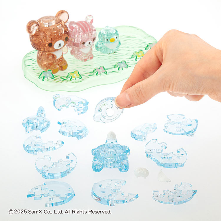 チャイロイコグマとおともだち (リラックマ) 76ピース BEV-50315 W155xH180xD70mm