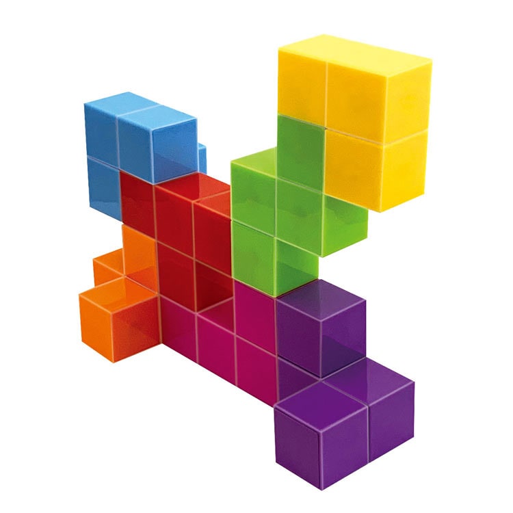 チャチャキューブ ベーシック ジグソーパズル MSD-539-1703 W60×H60×D60mm