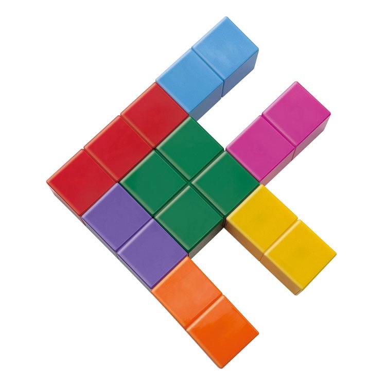 チャチャキューブ パズルつみき ジグソーパズル MSD-539-1718 W60×H60×D60mm