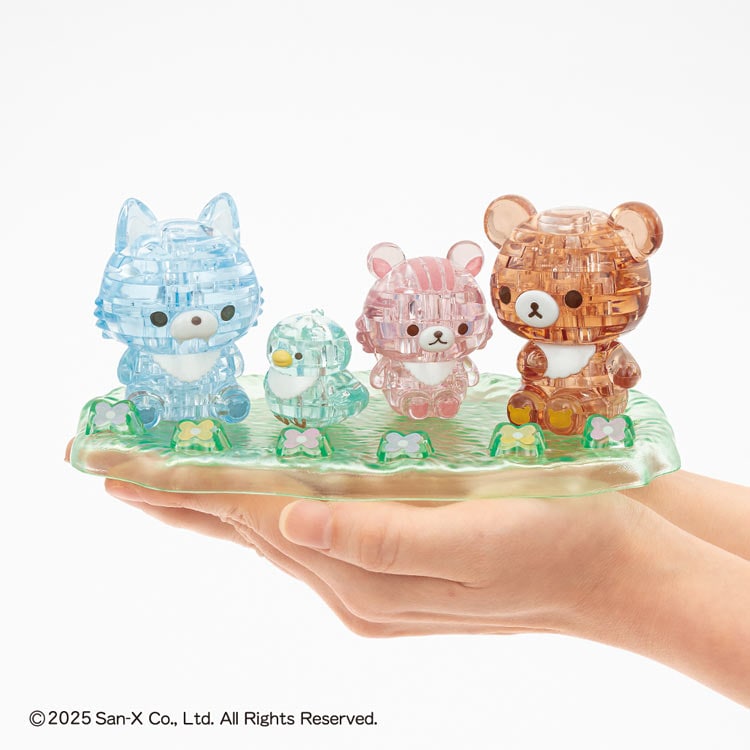 チャイロイコグマとおともだち (リラックマ) 76ピース BEV-50315 W155xH180xD70mm