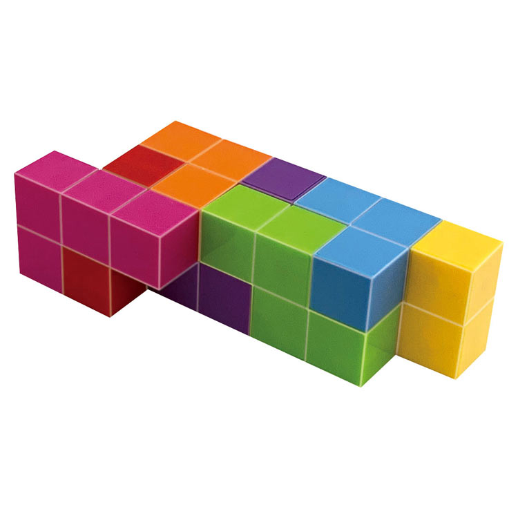 チャチャキューブ ベーシック ジグソーパズル MSD-539-1703 W60×H60×D60mm