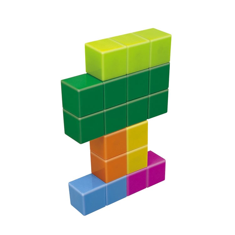 チャチャキューブ パズルつみき ジグソーパズル MSD-539-1718 W60×H60×D60mm