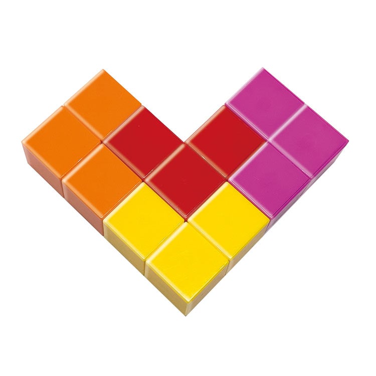 チャチャキューブ L ジグソーパズル MSD-539-1719 W60×H60×D60mm