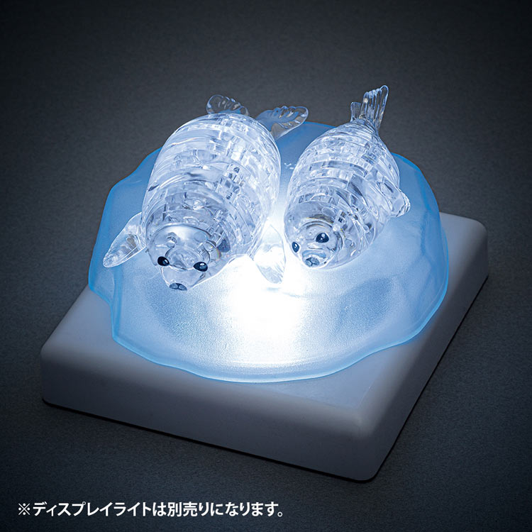 ベビーアザラシ (クリスタルパズル) 41ピース BEV-50318 W9.5×H17.5×D4.8cm