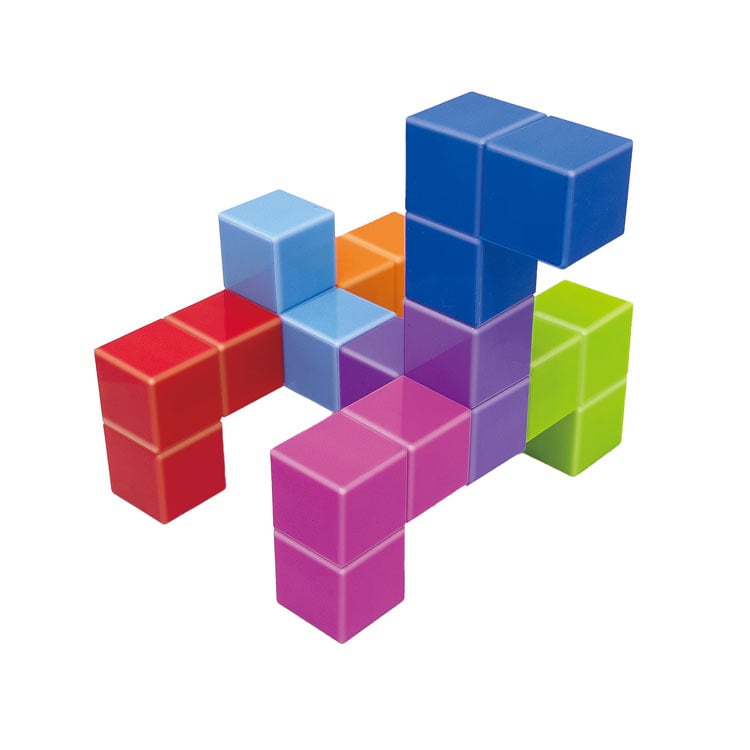 チャチャキューブ L ジグソーパズル MSD-539-1719 W60×H60×D60mm