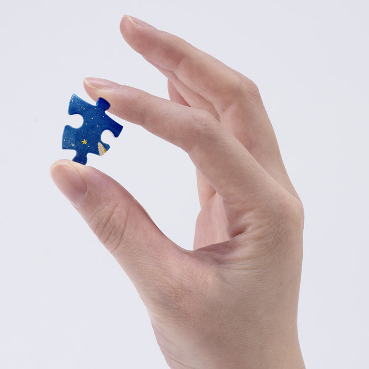 ダヤンと時の流れ星 (球体パズル) 61ピース YAM-2003-526 直径7.6cm