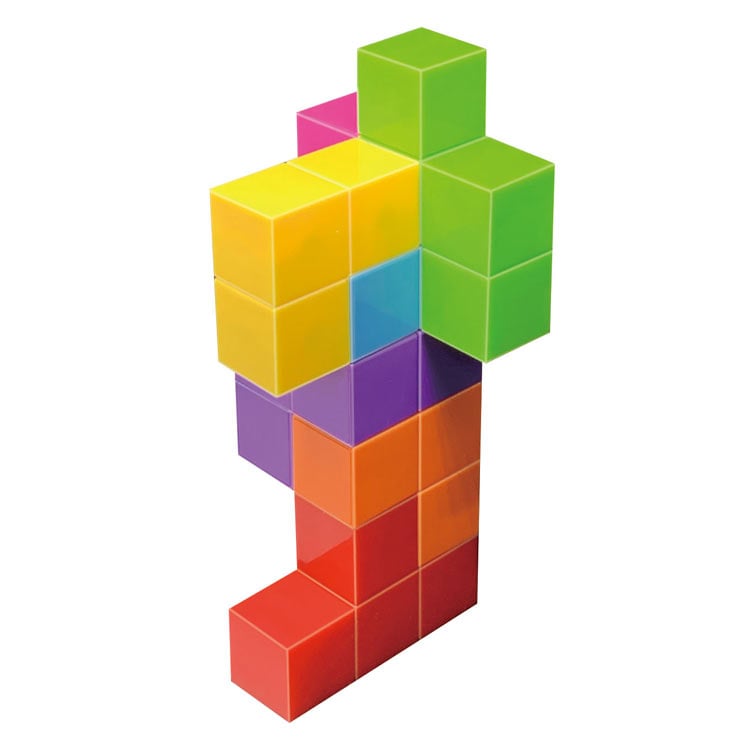 チャチャキューブ ベーシック ジグソーパズル MSD-539-1703 W60×H60×D60mm