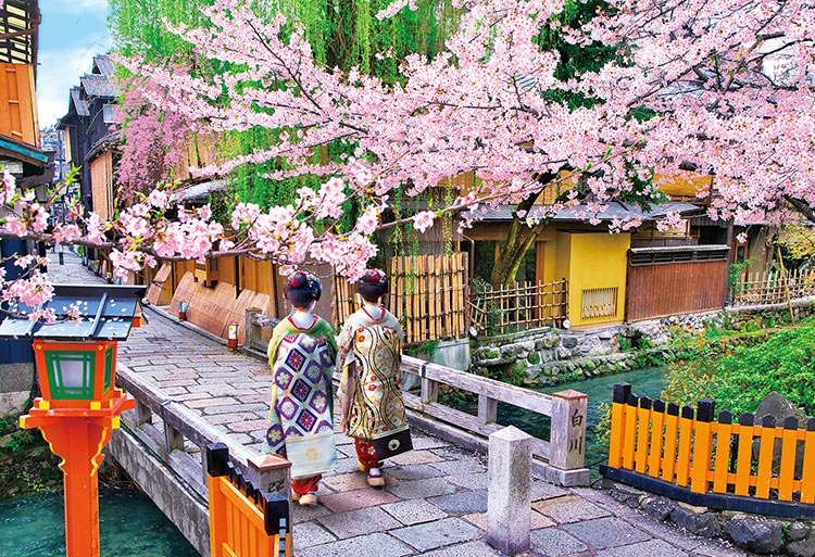 EPO-25-138 風景 桜の巽橋－京都 300ピース エポック社 の商品詳細