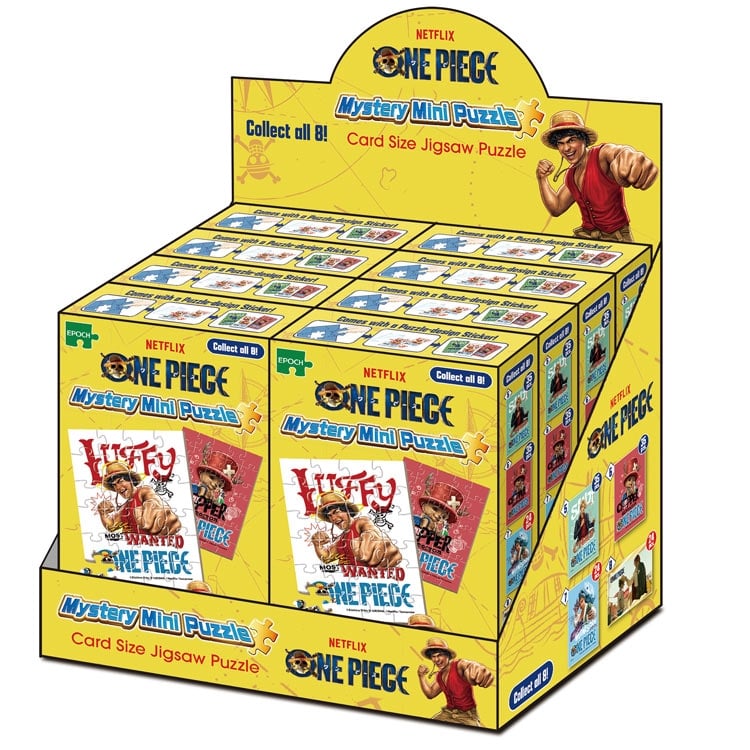 ワンピース トレーディングパズル BOX Netflixシリーズ「ONE PIECE」 (ワンピース) 24ピース ジグソーパズル EPO-58-213 6×8.6cm