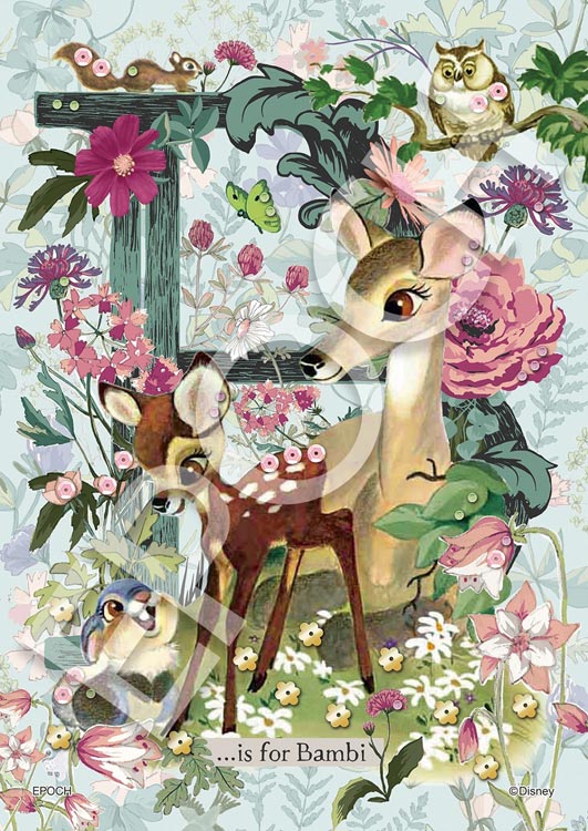 EPO-72-029 ディズニー Botanical -Bambi- （バンビ） 108ピース ［CP