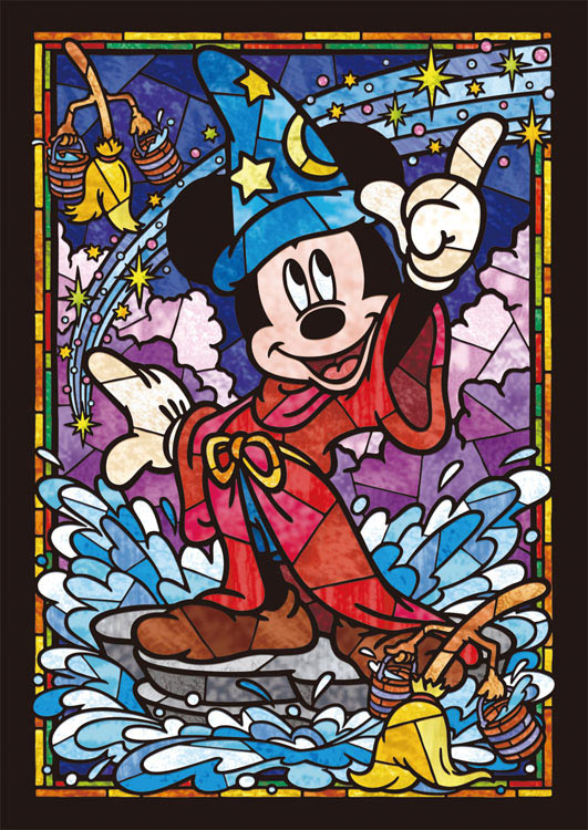 TEN-DSG266-747 ディズニー ミッキーマウス ステンドグラス（ミッキー