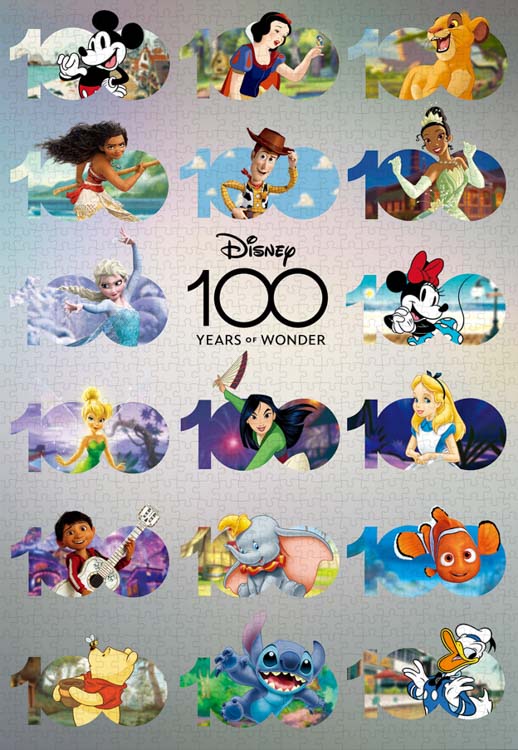 Disney100:Anniversary Design iI[LN^[j@1000s[X@WO\[pY@TEN-D1000-010@mCP-DNn