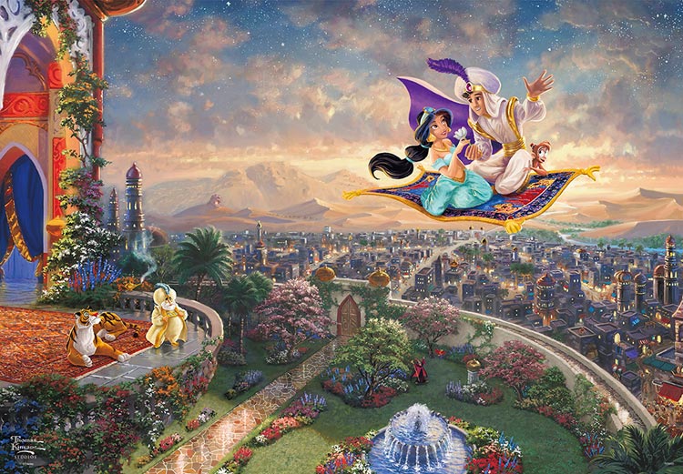 TEN-D1000-049 ディズニー Aladdin （アラジン） 1000ピース テンヨー