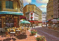 パリのカフェ通り （サム・パーク） 500ピース ジグソーパズル APP 