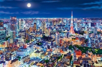 煌めく東京の夜-東京 （風景） 1000ピース ジグソーパズル EPO-12 