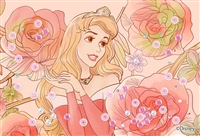 Royal Floral（オーロラ姫）（眠れる森の美女） （ディズニー）　70ピース　ジグソーパズル　EPO-70-013