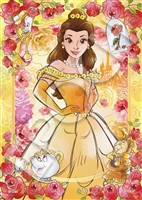 Belle(ベル) -Charming Rose- （ディズニー）　108ピース　ジグソーパズル　EPO-72-028