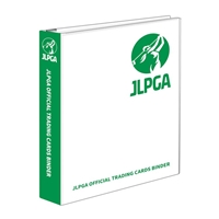 JLPGA オフィシャルトレーディングカードバインダー カードゲーム　おもちゃ